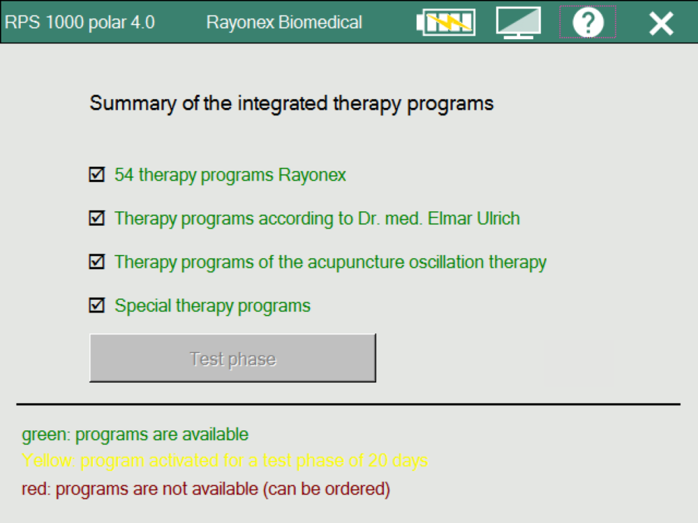 Programele conform Dr. Elmar Ulrich